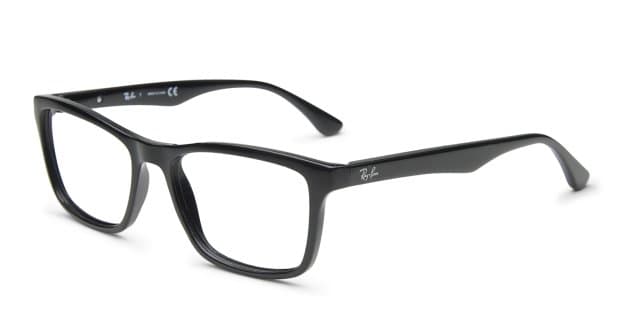 Ray-Ban RX5279 Shiny Black Eyeglasses | Includes FREE Rx Lenses