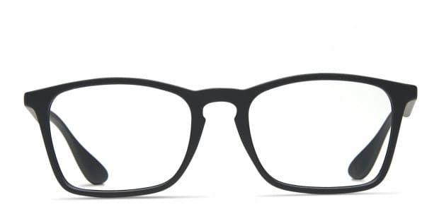 Ray Ban 7045 Matte Black Prescription Eyeglasses