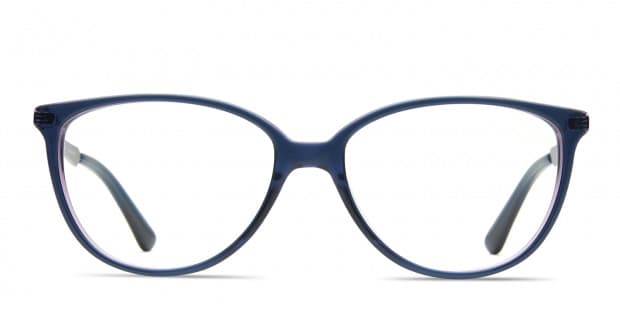 Vogue VO2866 Dark Green w Violet Prescription Eyeglasses