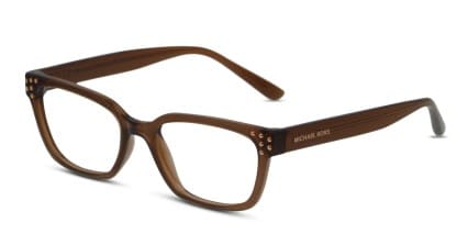 Michael Kors MK4056 Vancouver Brown glasses - Brown - Angle View