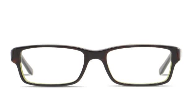 Rennie Ray-Ban 5169 Brown/Green Eyeglasses | Includes FREE Rx Lenses