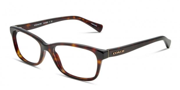 Coach HC6089 Tortoise Eyeglasses | Includes FREE Rx Lenses
