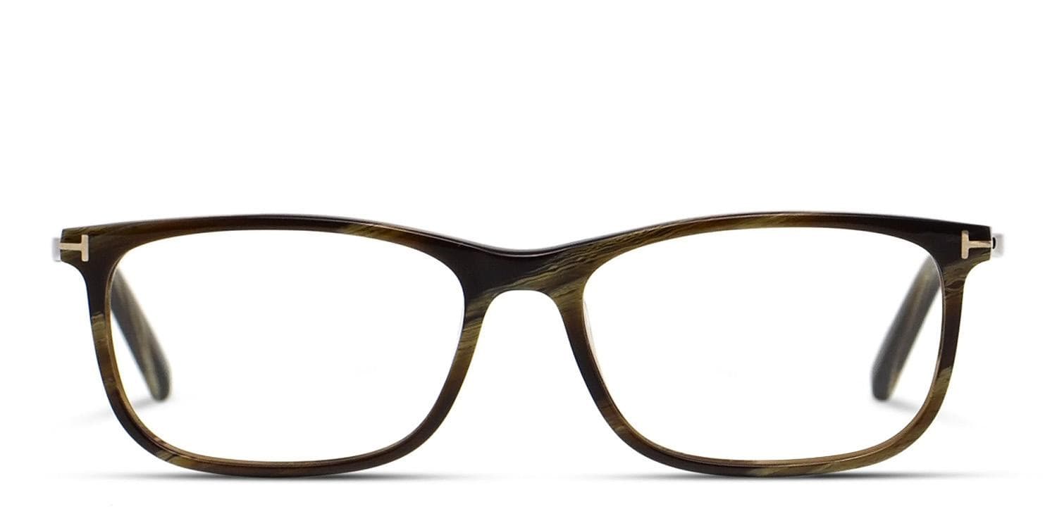 Tom Ford TF5398 Brown Eyeglasses | Includes FREE Rx Lenses