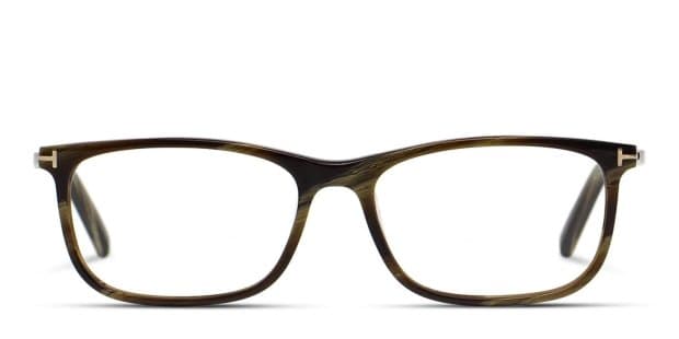 Tom Ford TF5398 Brown Eyeglasses | Includes FREE Rx Lenses