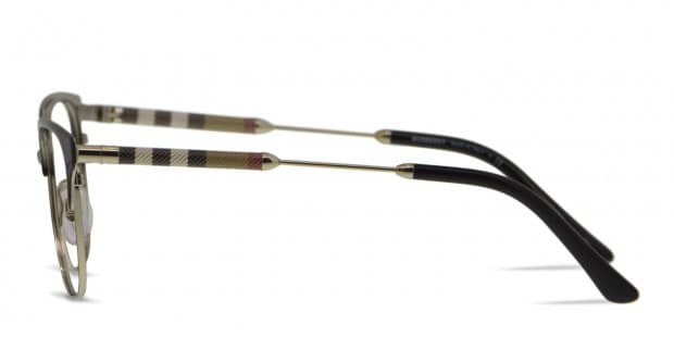 Burberry 0BE1313Q Black/Gold Prescription Eyeglasses