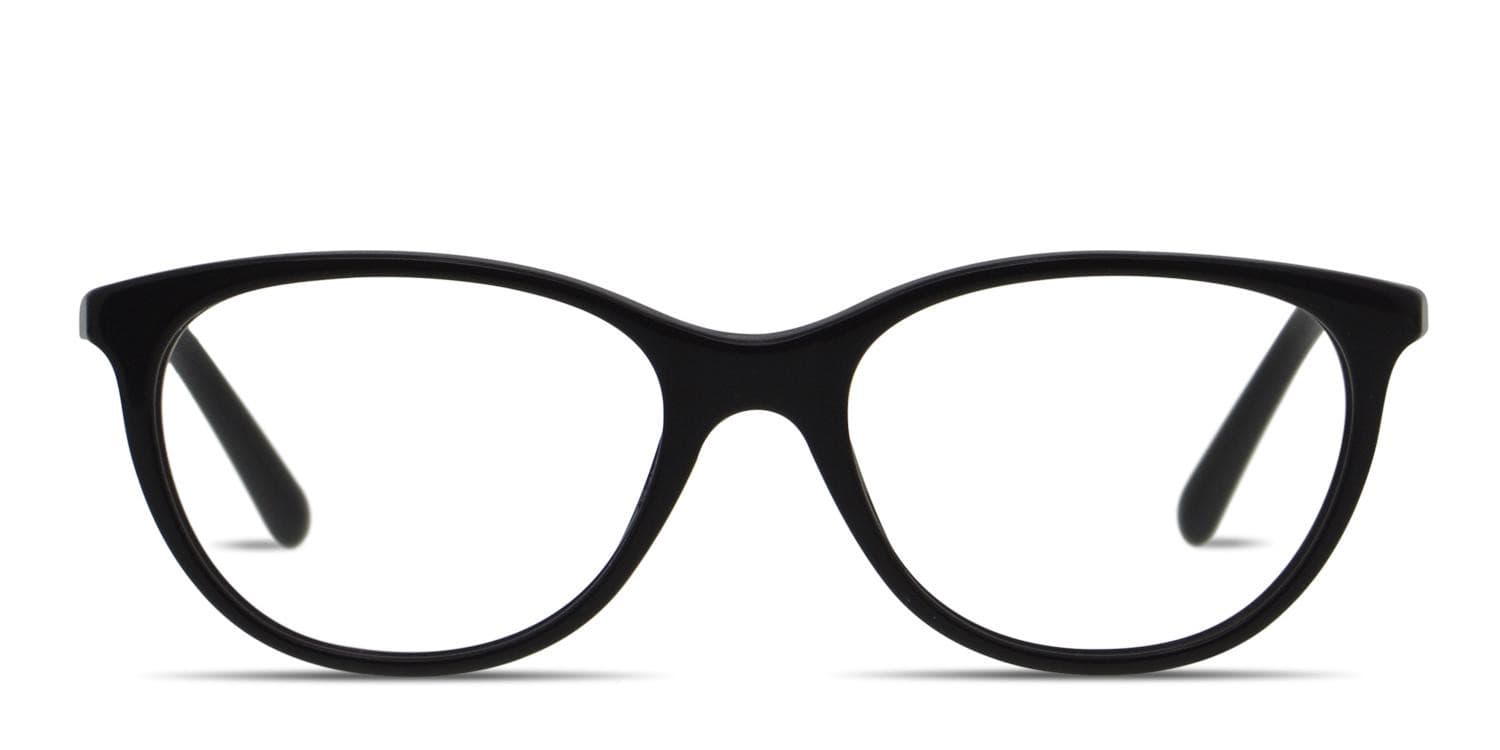 Burberry BE2280 Shiny Black Eyeglasses | Includes FREE Rx Lenses