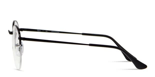 Ray-Ban 3947V Shiny Black Eyeglasses | Includes FREE Rx Lenses