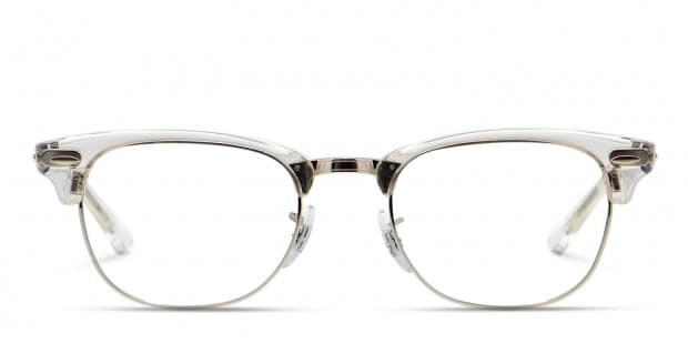 Ray ban clubmaster transparent shop