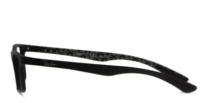 Ray-Ban RX8901 Black glasses - Black - Side View