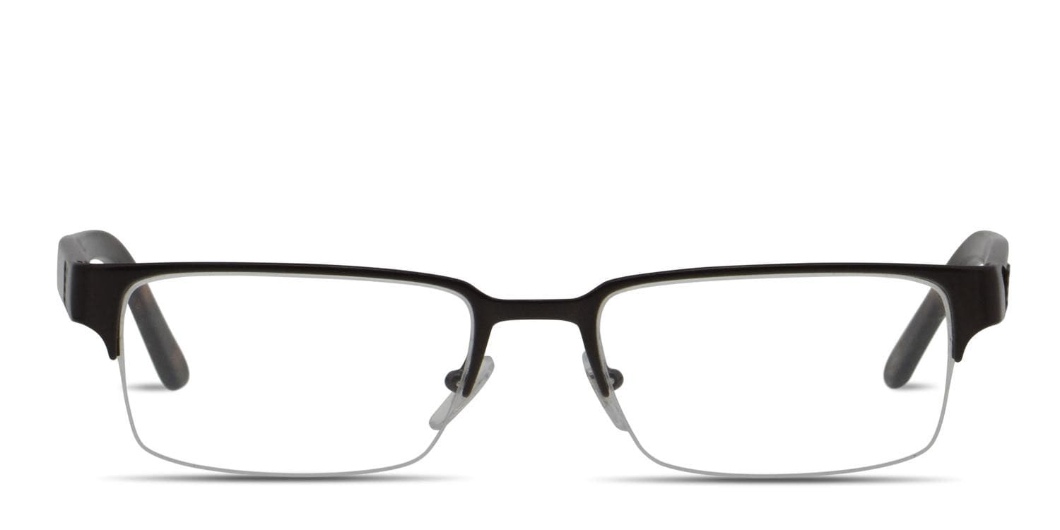 Versace VE1184 Brown w/Tortoise glasses - Brown / Tortoise - Frontal View
