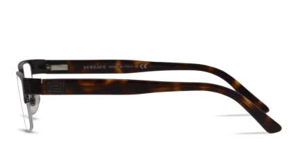 Versace VE1184 Brown w/Tortoise glasses - Brown / Tortoise - Side View