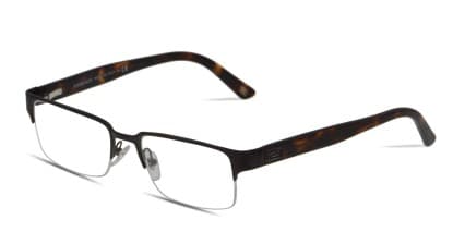 Versace VE1184 Brown w/Tortoise glasses - Brown / Tortoise - Angle View
