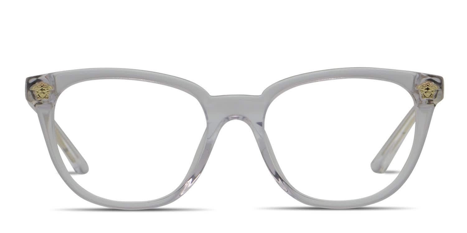 Versace VE3242A Clear glasses - Clear - Frontal View