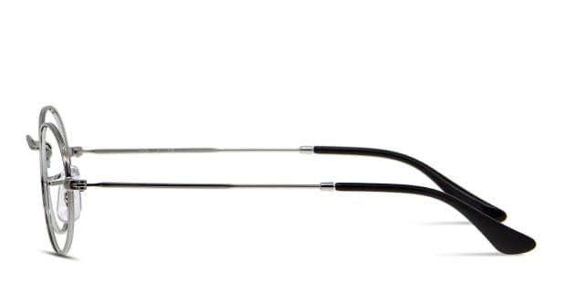 Ray-Ban 3547V Silver Eyeglasses | Includes FREE Rx Lenses