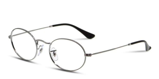 Ray-Ban 3547V Silver Eyeglasses | Includes FREE Rx Lenses