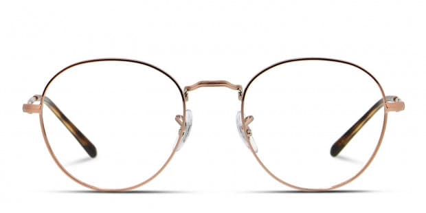 Ray-Ban 3582V Rose Gold Eyeglasses | Includes FREE Rx Lenses