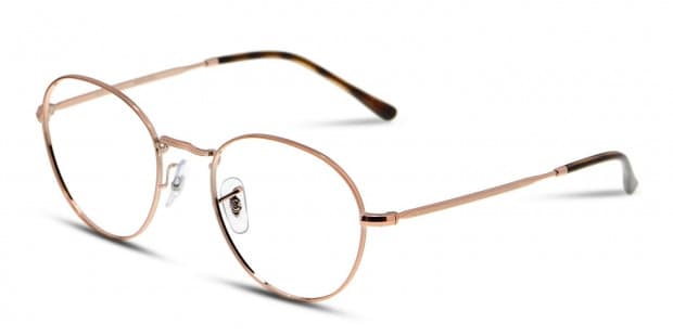 Ray ban rose gold glasses deals