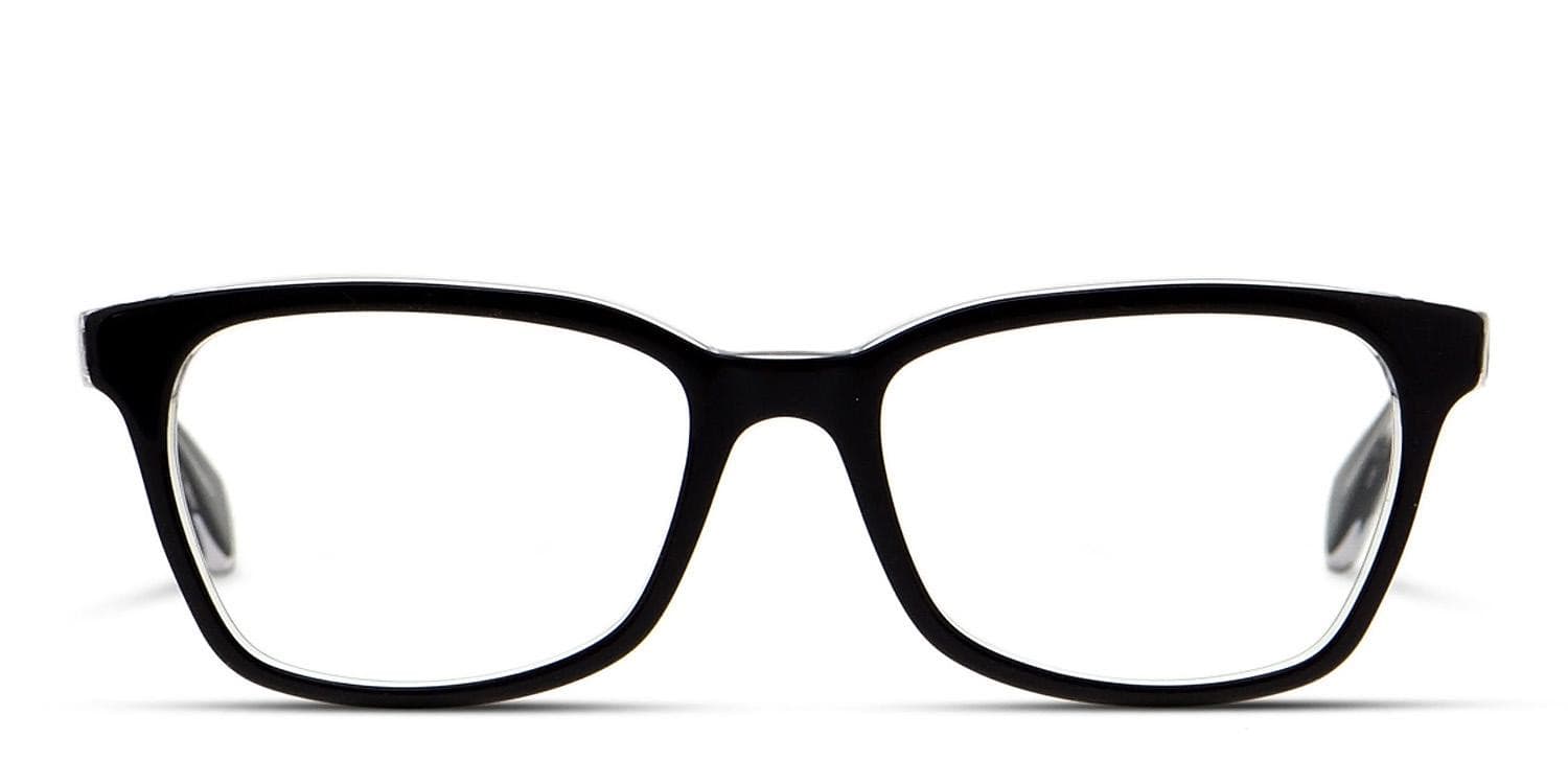 【オープニング 大放出セール】 Black/Clear Shiny RX5362 Ray-Ban Eyeglasses FREE Includes | 小物