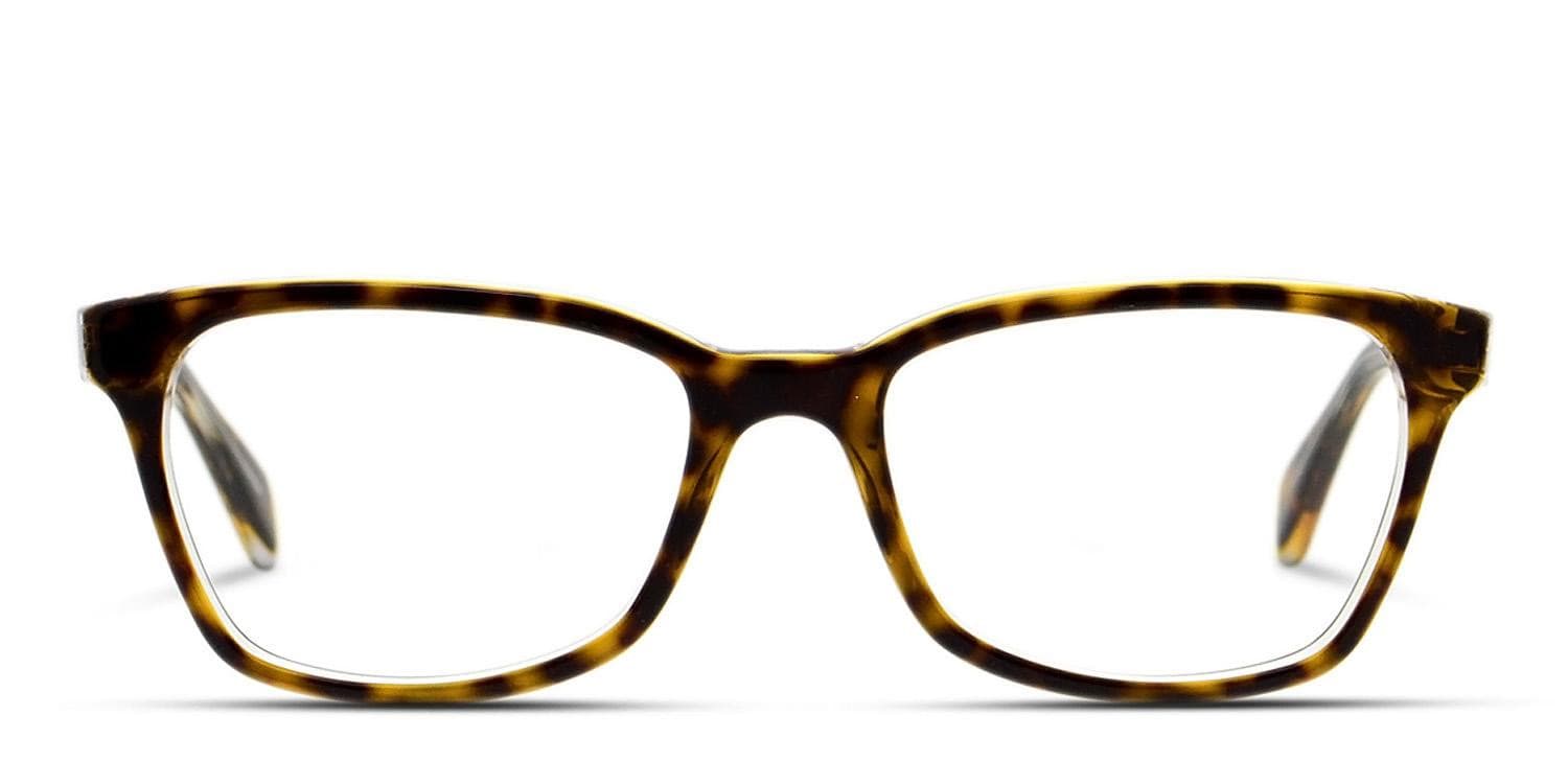 Ray-Ban RX5362 Tortoise, Clear glasses - Tortoise / Clear - Frontal View