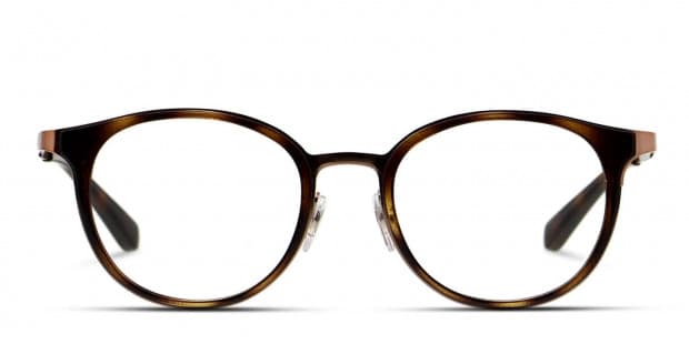 Ray Ban 6372M Tortoise w Rose Gold Prescription Eyeglasses