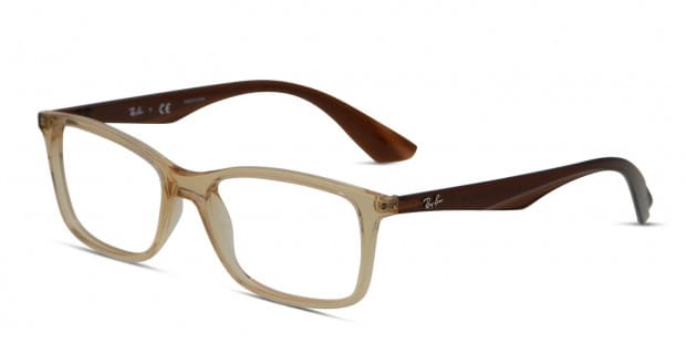 Ray Ban 7047 Clear Natural w Brown