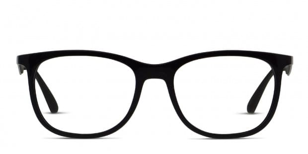 Ray Ban 7078 Shiny Black Prescription Eyeglasses