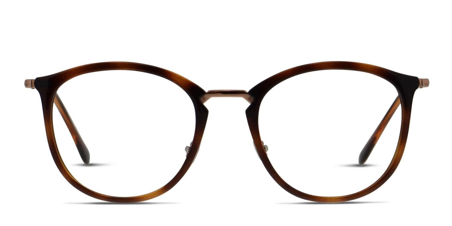 Ray-Ban RX7140 Tortoise/Rose Gold Eyeglasses | Includes FREE