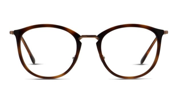 Ray-Ban RX7140 Tortoise/Rose Gold Eyeglasses | Includes FREE  display picture 1