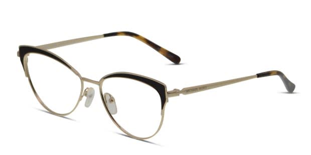 Michael Kors MK3031 Wynwood Gold/Black Eyeglasses | Includes FREE