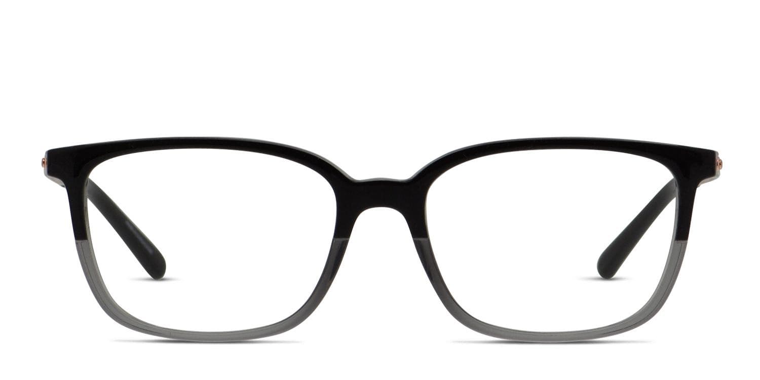 Michael Kors Bly Black w/Clear glasses - Black / Clear - Frontal View