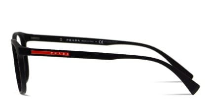 Prada Linea Rossa PS 05LV Black glasses - Black - Side View