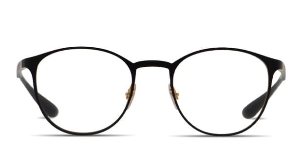 ハヤテ Ray-Ban 6355 Black/Gold Prescription Eyeglasses