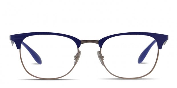 Ray Ban 6346 Purple Rose Gold Gunmetal Prescription Eyeglasses