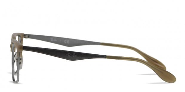 Ray-Ban 6397 Beige w/Silver Prescription Eyeglasses