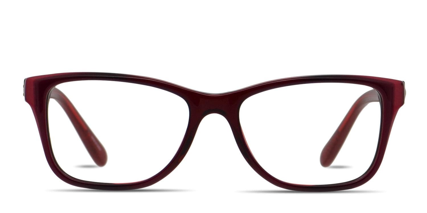 Coach HC6129 Red glasses - Red - Frontal View