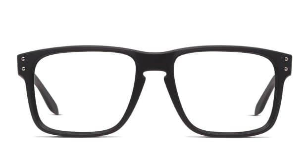 Oakley OX8156 Holbrook RX Black Eyeglasses | Includes FREE Rx Lenses