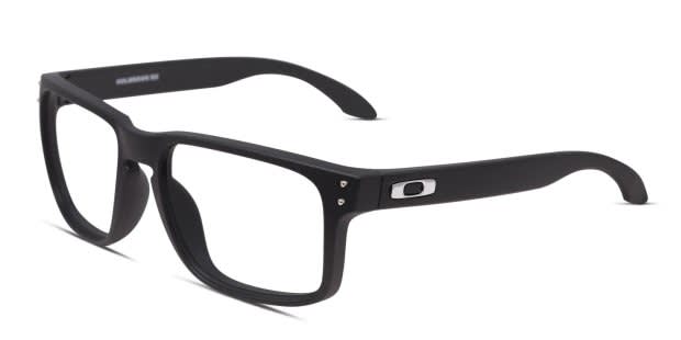 Oakley OX8156 Holbrook RX Black Eyeglasses | Includes FREE Rx Lenses