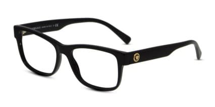 Versace VE3266 Shiny Black glasses - Shiny Black - Angle View
