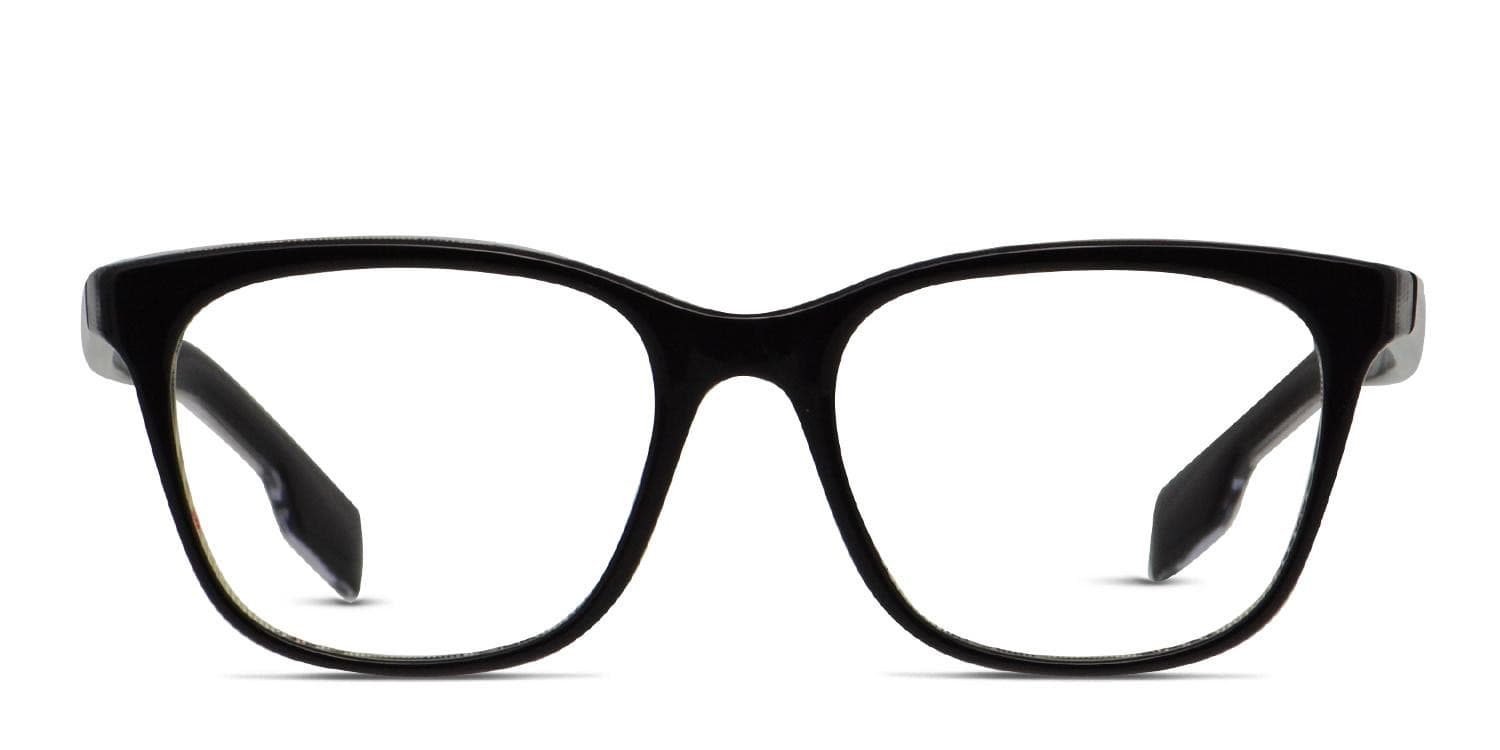 ぴーぬページ Burberry BE2284 Black Prescription Eyeglasses
