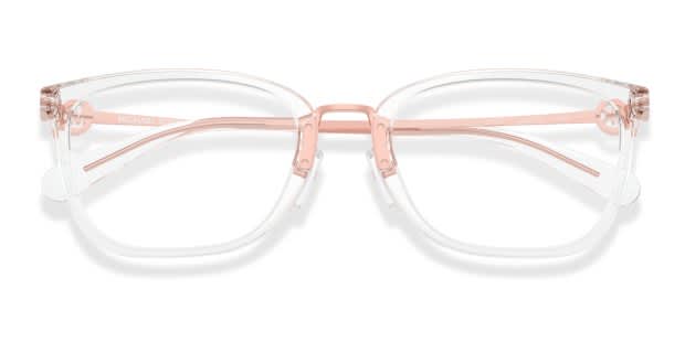 Michael Kors MK4054 Captiva Clear/Gold Eyeglasses | Includes FREE