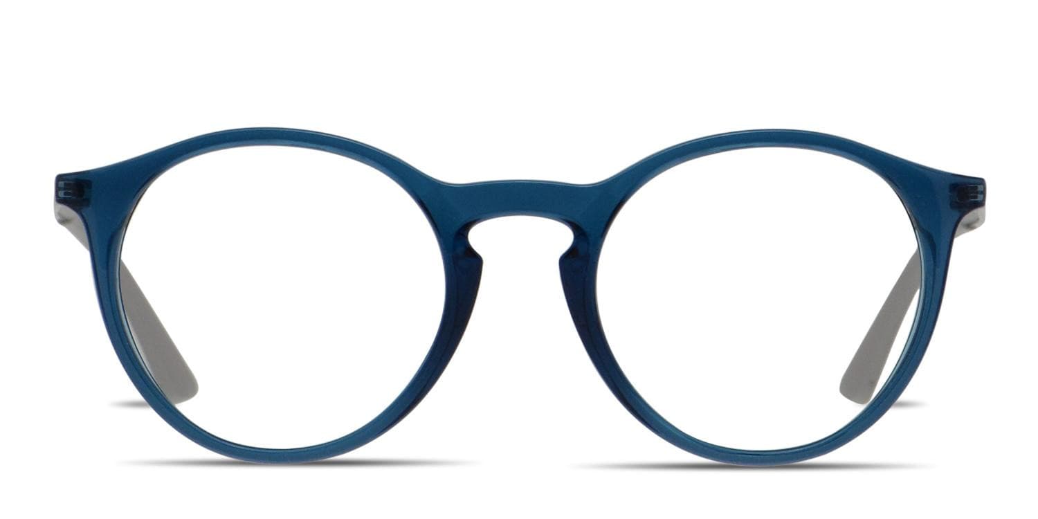 Ray-Ban 7132 Clear Blue/Gray Eyeglasses | Includes FREE Rx Lenses