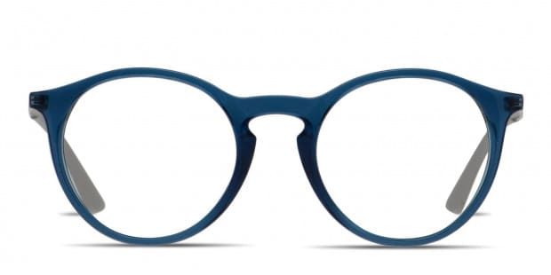 Ray Ban 7132 Clear Blue Gray Eyeglasses Includes FREE Rx Lenses