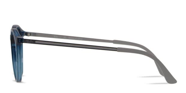 Ray-Ban 7132 Clear Blue/Gray Eyeglasses | Includes FREE Rx Lenses