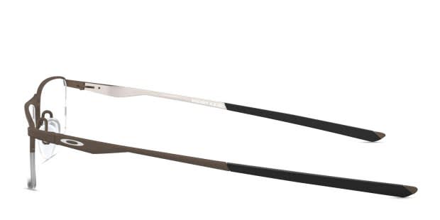Oakley Socket 5.5 Brown Eyeglasses | Includes FREE Rx Lenses