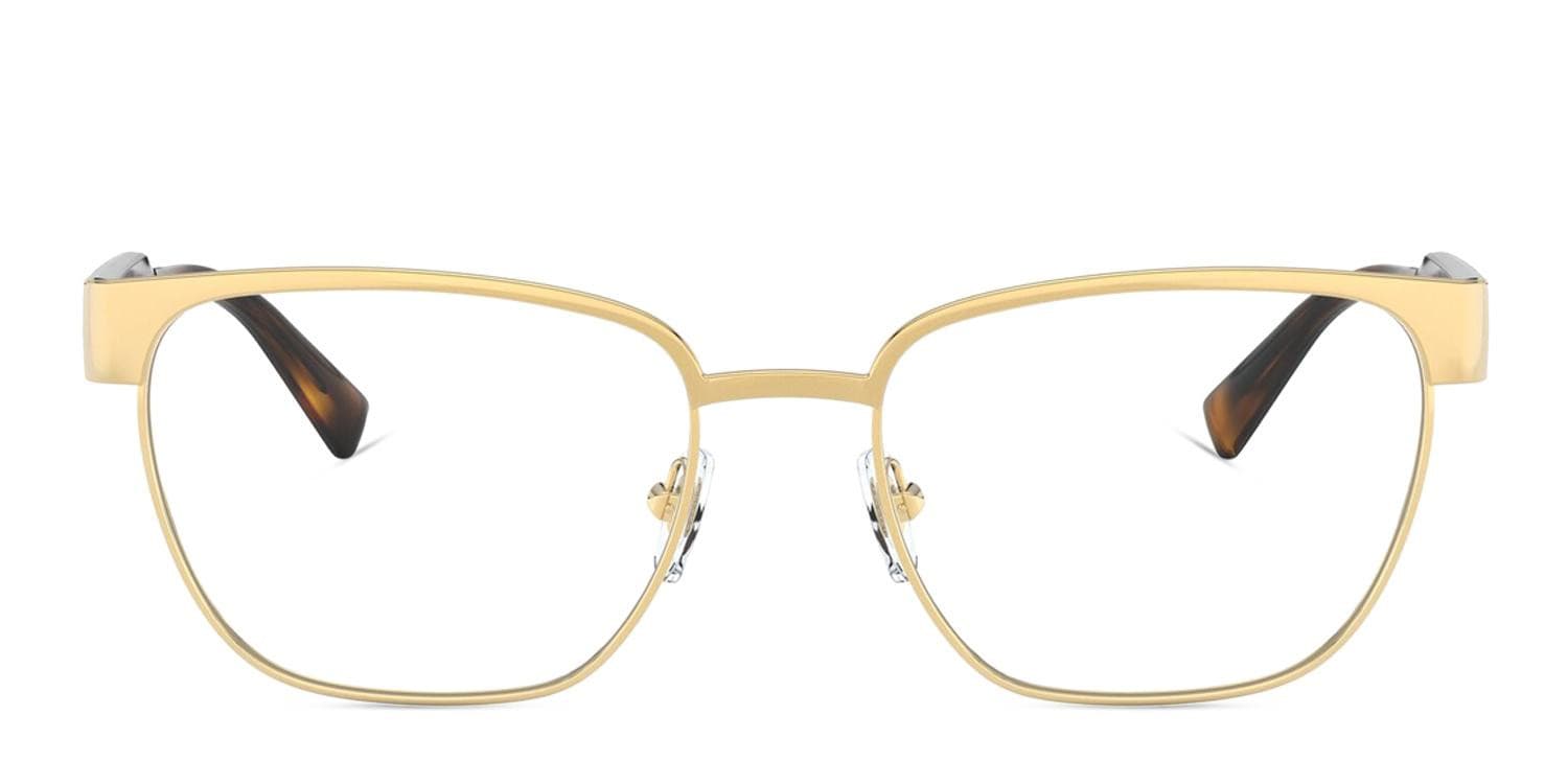 ヴェルデ様 Versace VE1264 Gold/Tortoise Eyeglasses | Includes FREE Rx Lenses