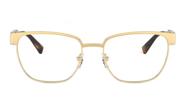 Versace VE1264 Gold/Tortoise Eyeglasses | Includes FREE Rx Lenses