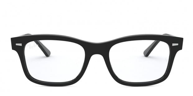 Ray Ban 5383 Shiny Black Eyeglasses Includes FREE Rx Lenses