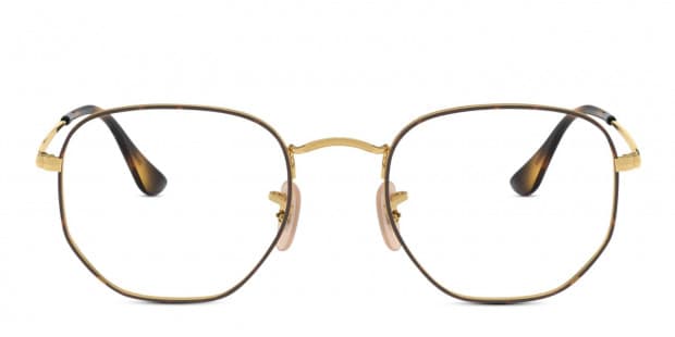 Ray ban gold best sale on top havana