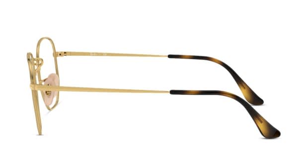 Ray-Ban 6448 Tortoise/Gold Eyeglasses | Includes FREE Rx Lenses