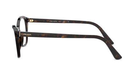 Prada PR 11XV Brown/Tortoise glasses - Brown / Tortoise - Side View
